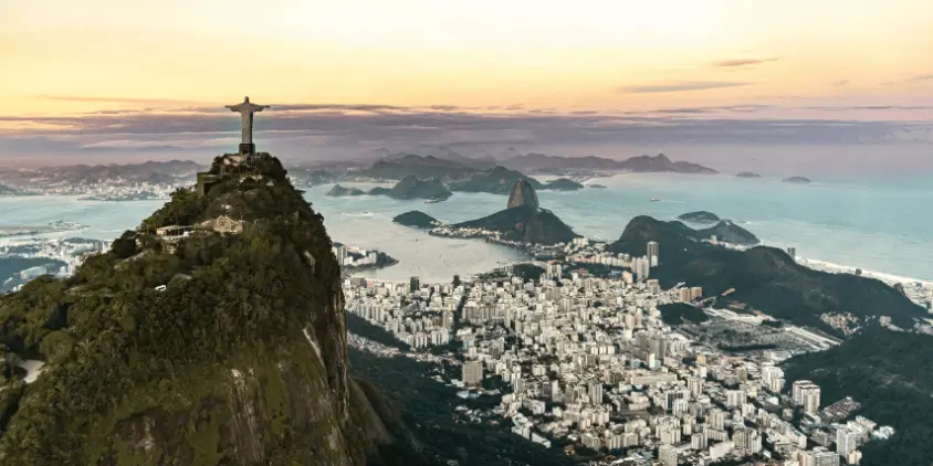 Vista aérea do Rio de Janeiro